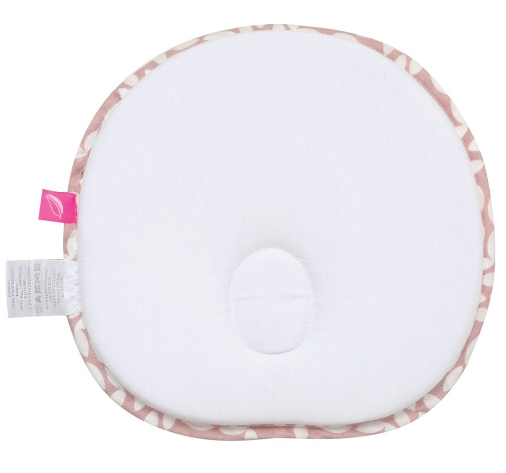 MOTHERHOOD Ergonomic Stabilizing Pillow For Newborns Pink Classics New 0-6m