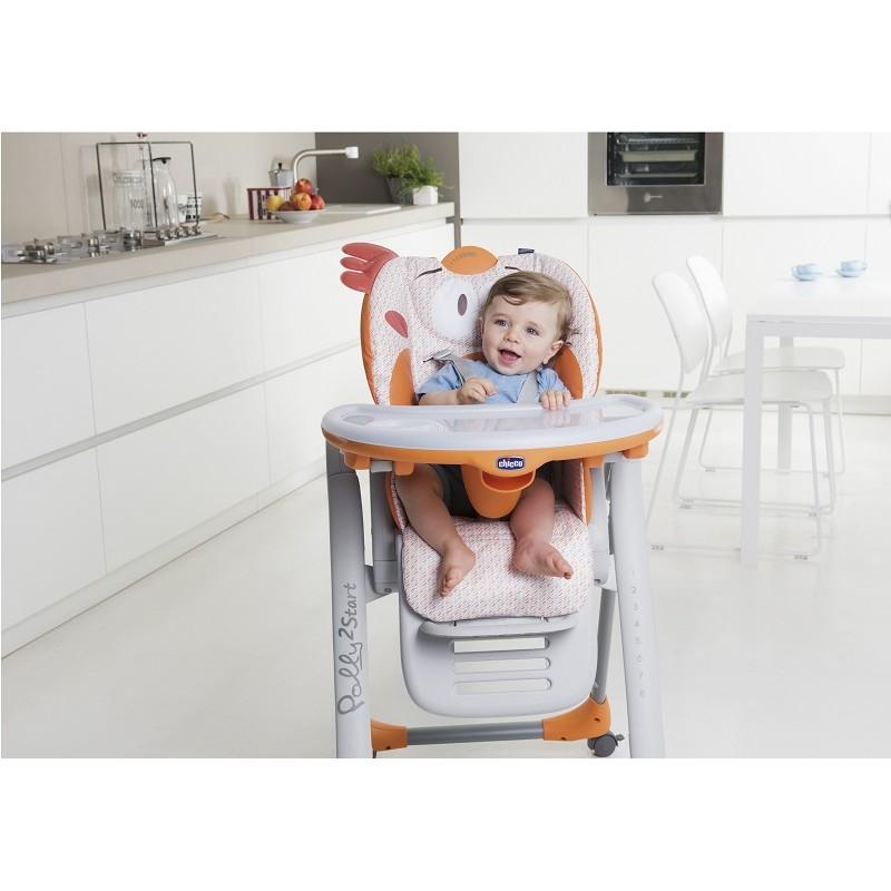 CHICCO Sedia Da Pranzo Polly2Start - Foxy