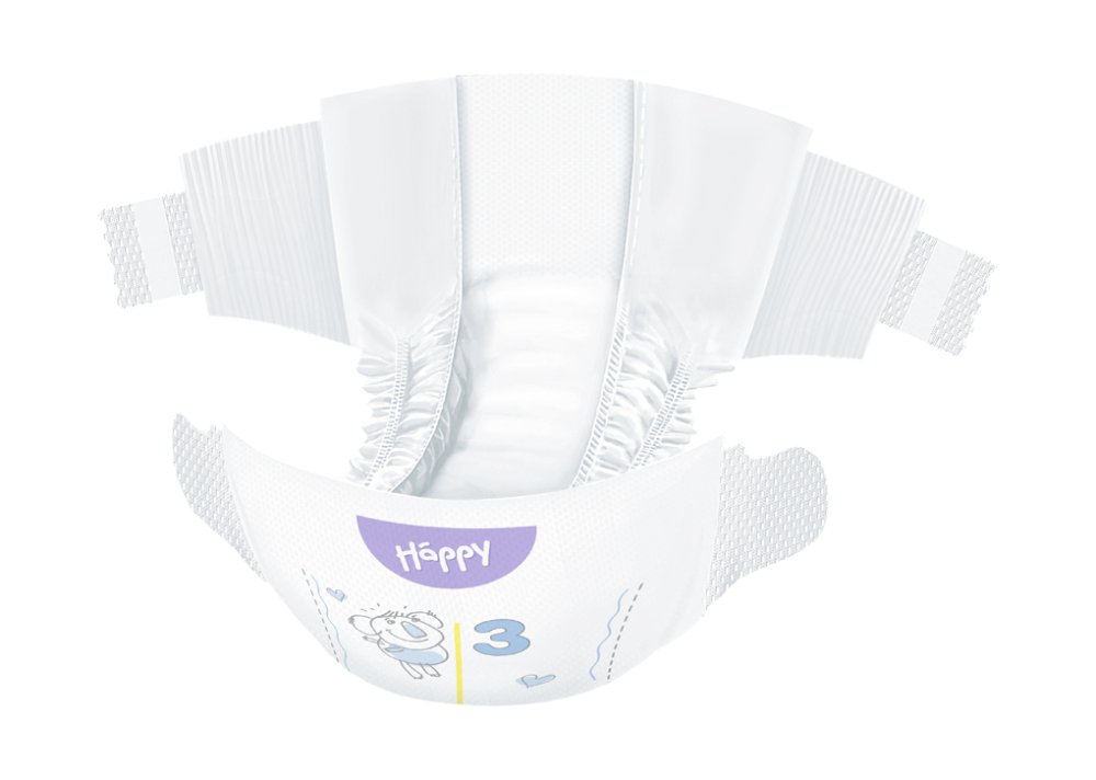 BELLA HAPPY Baby Midi Wegwerfwindeln 5-9 Kg 16 Stk