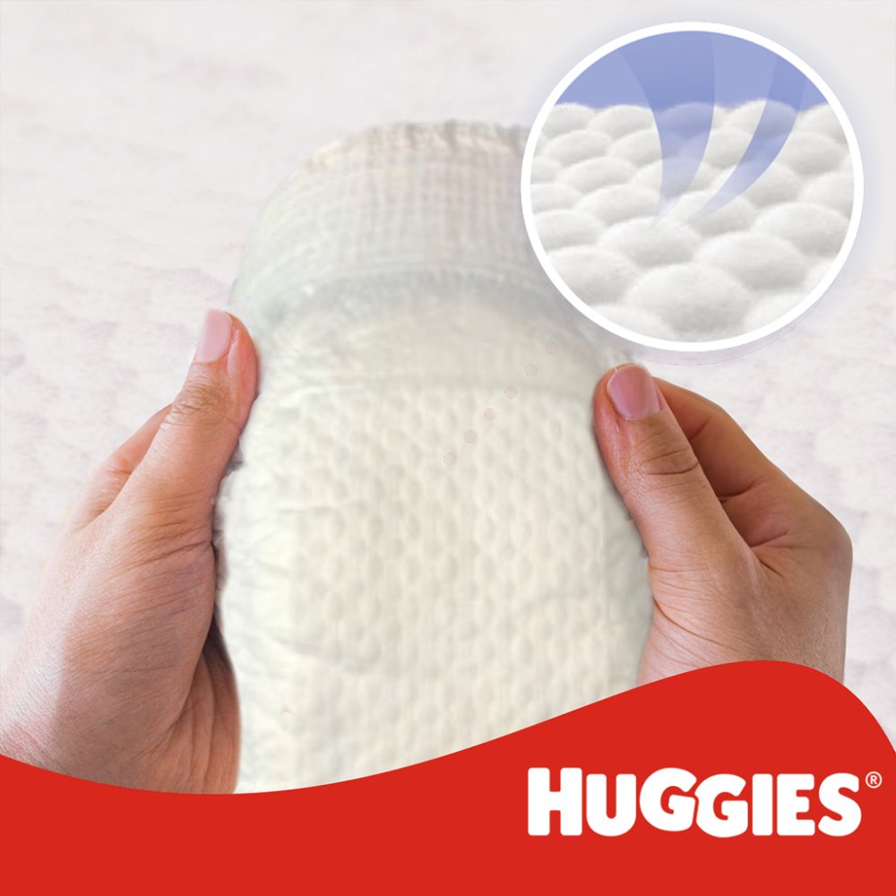 HUGGIES® Couches Jetables Little Movers 4 (7-18 Kg) 50 Pcs