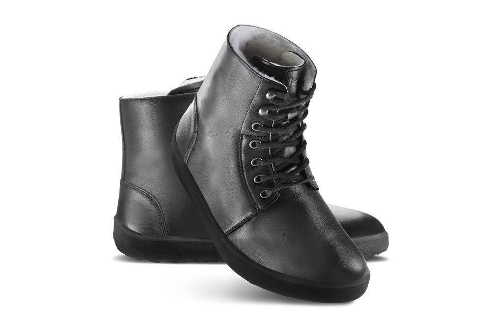 Winter-Barfußstiefel Be Lenka Winter 3.0 - Schwarz Black 36