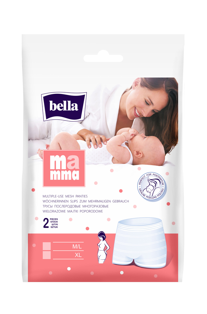 BELLA MAMMA Majtki siateczkowe XL (2 szt.)