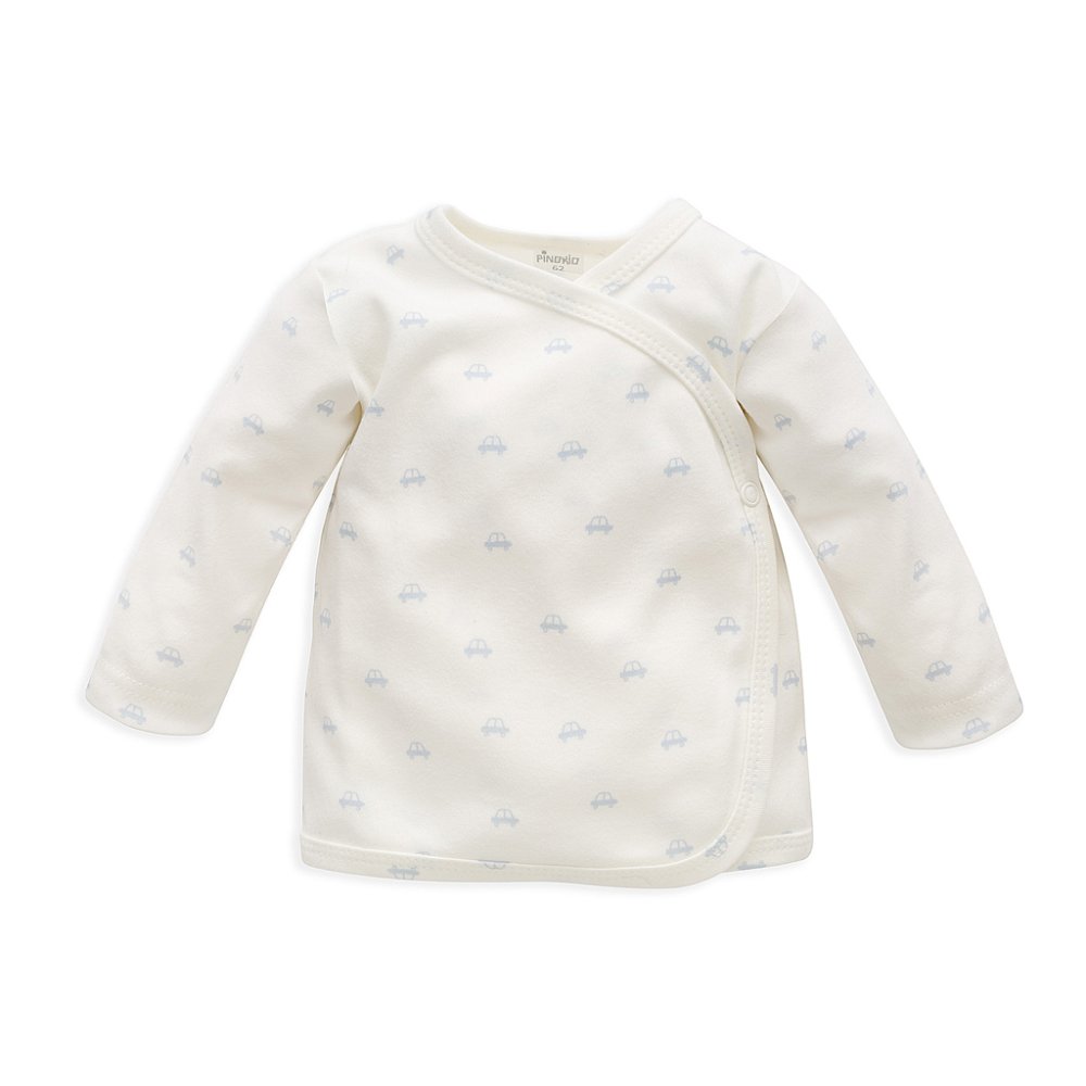 PINOKIO Lovely Day camicia avvolgente per bambini, beige con stampa, taglia 50