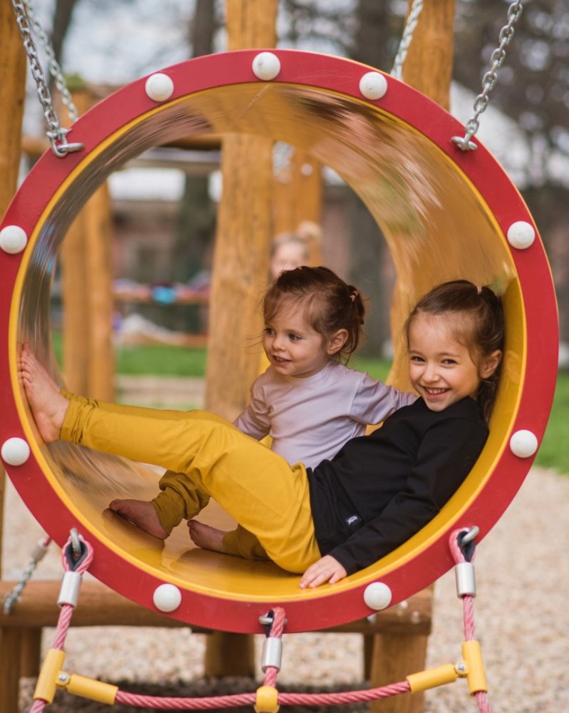 Leggings per bambini, senape 86 - immagine 4
