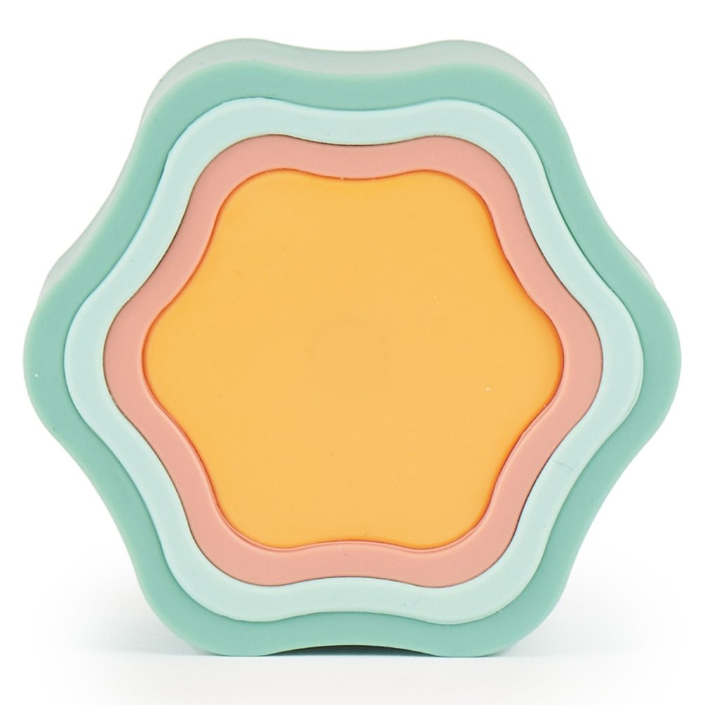 Bieco - Fiore impilabile in silicone - Tropical Vibe - immagine 4