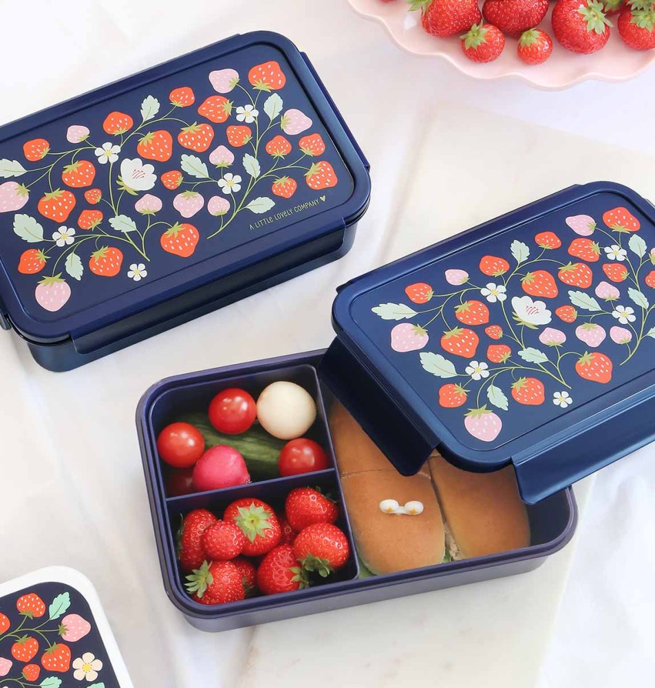 A Little Lovely Company - Boîte à goûter - Fraises – Image 4