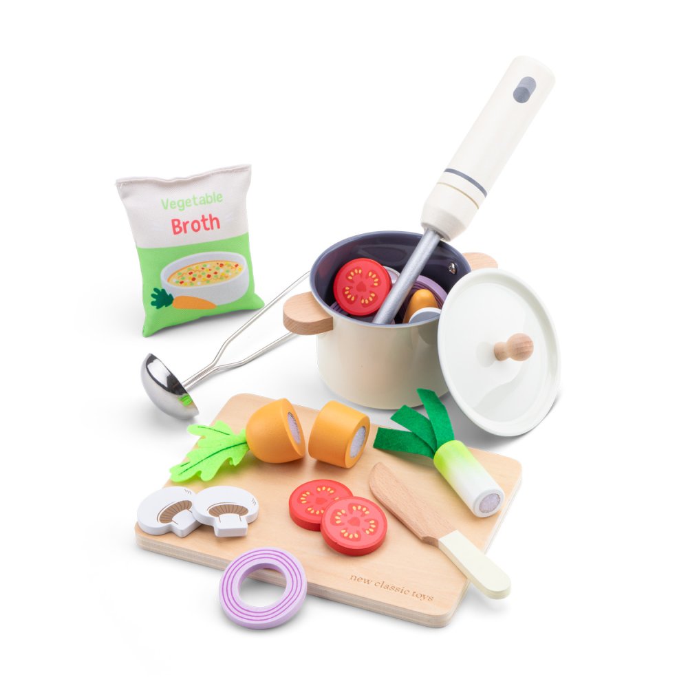 Set di alimenti per preparare la zuppa - immagine 6