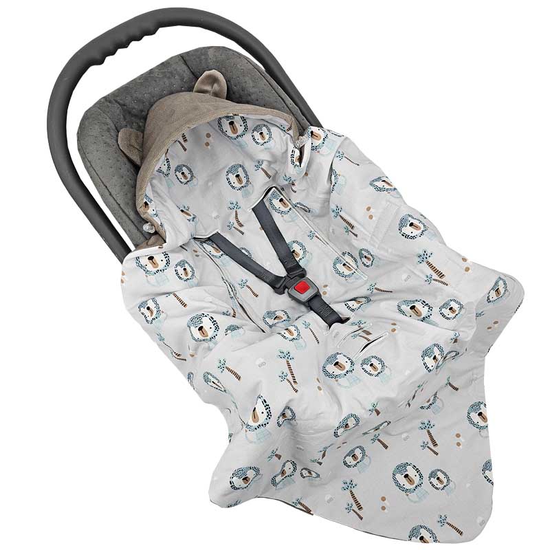 Sac de couchage EKO pour siège auto Velvet Lion beige