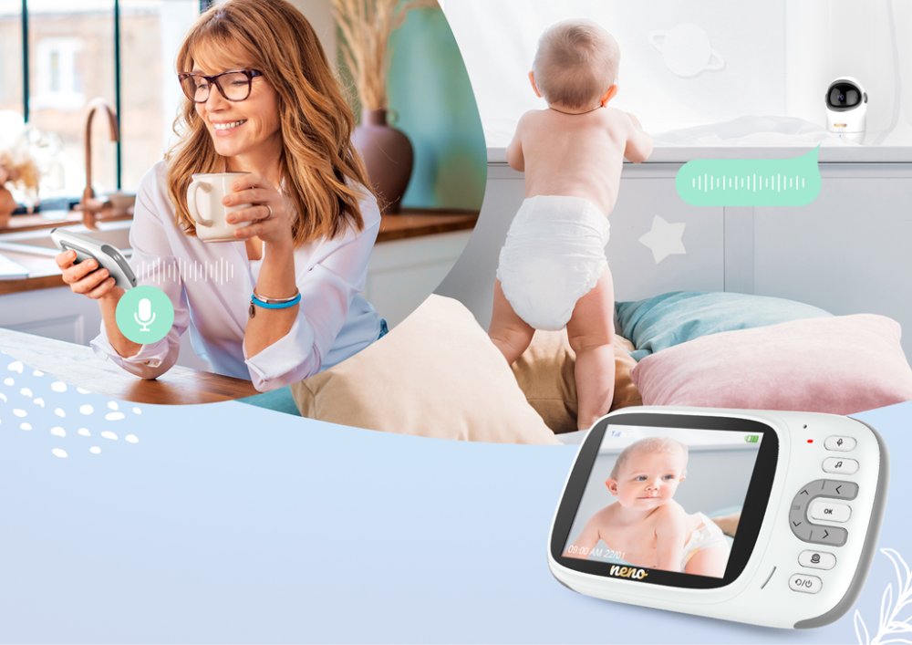 NENO Babyphone vidéo numérique rotatif Berkano – Image 6