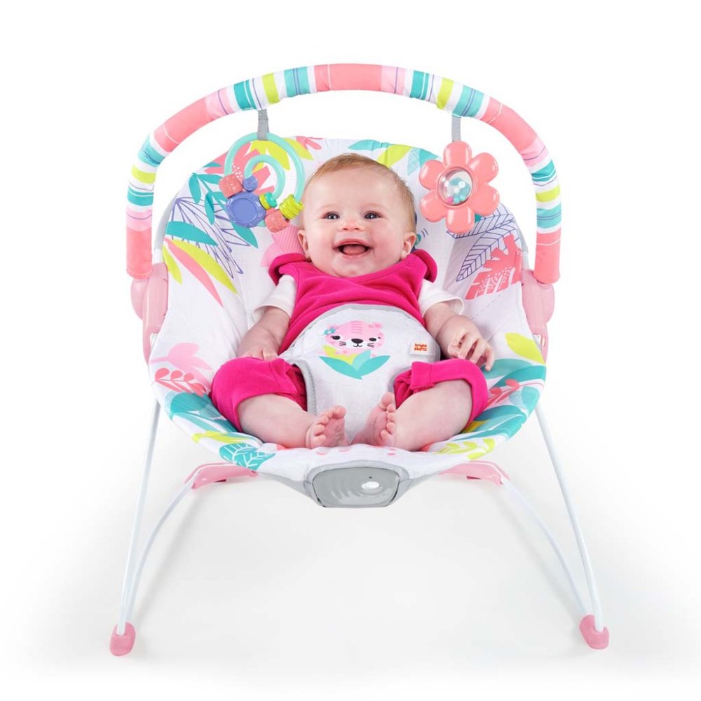 BRIGHT STARTS Transat vibrant Flamingo Vibes ™ 0m +, jusqu'à 9kg – Image 3