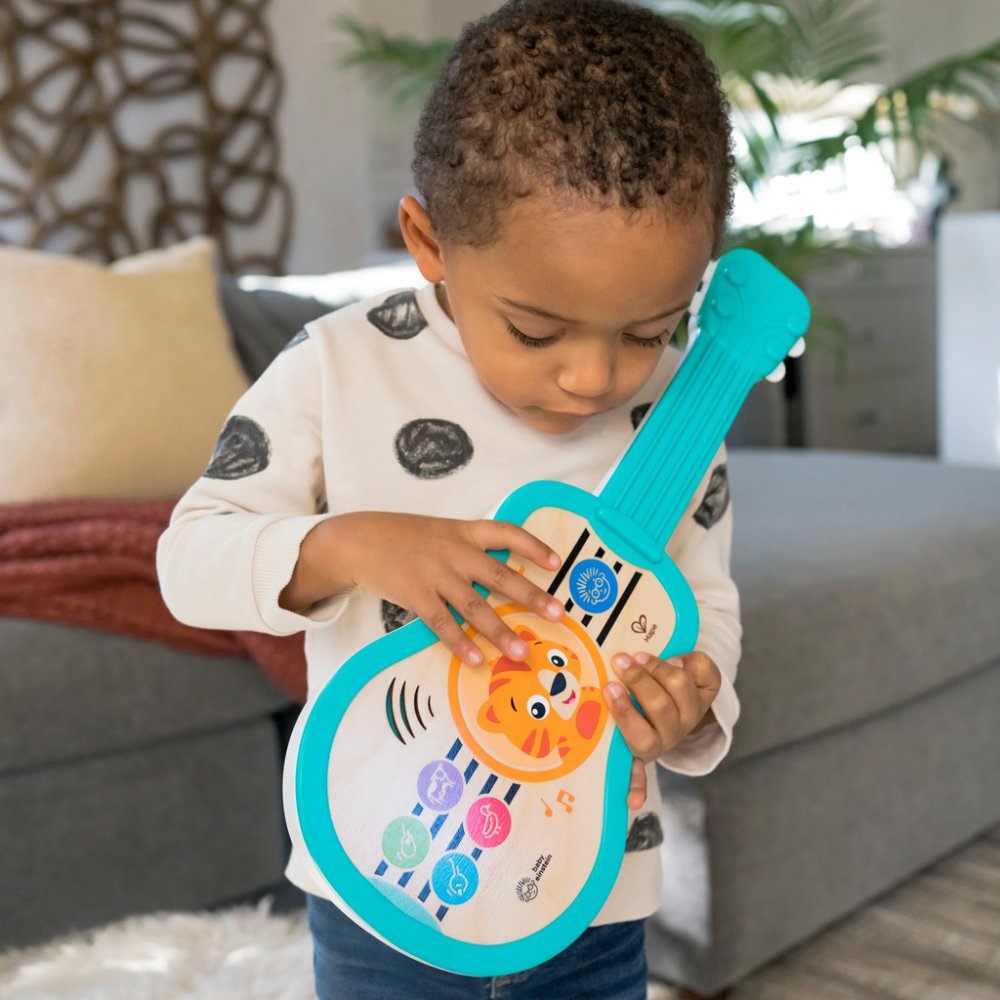 BABY EINSTEIN Jouet musical ukulélé en bois Magic Touch HAPE 6m+ – Image 4
