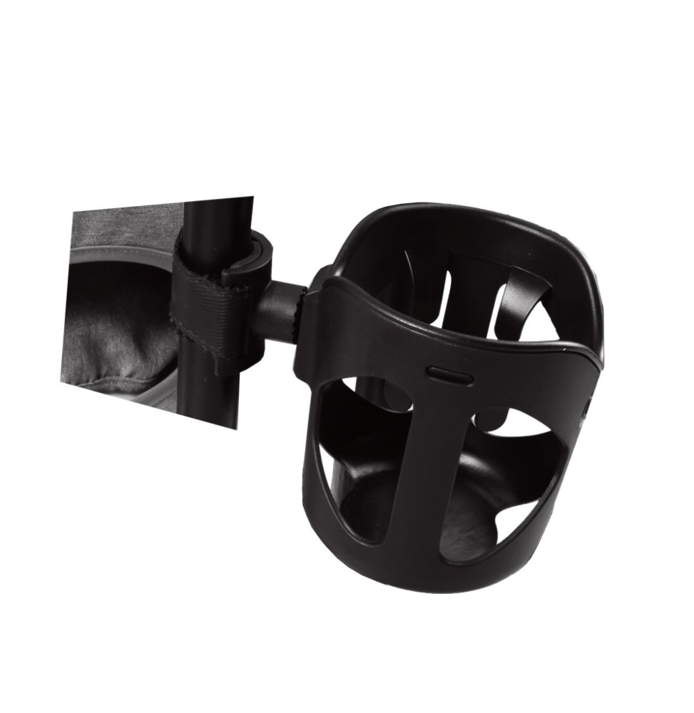 Porte-gobelet QPLAY Noir Noir