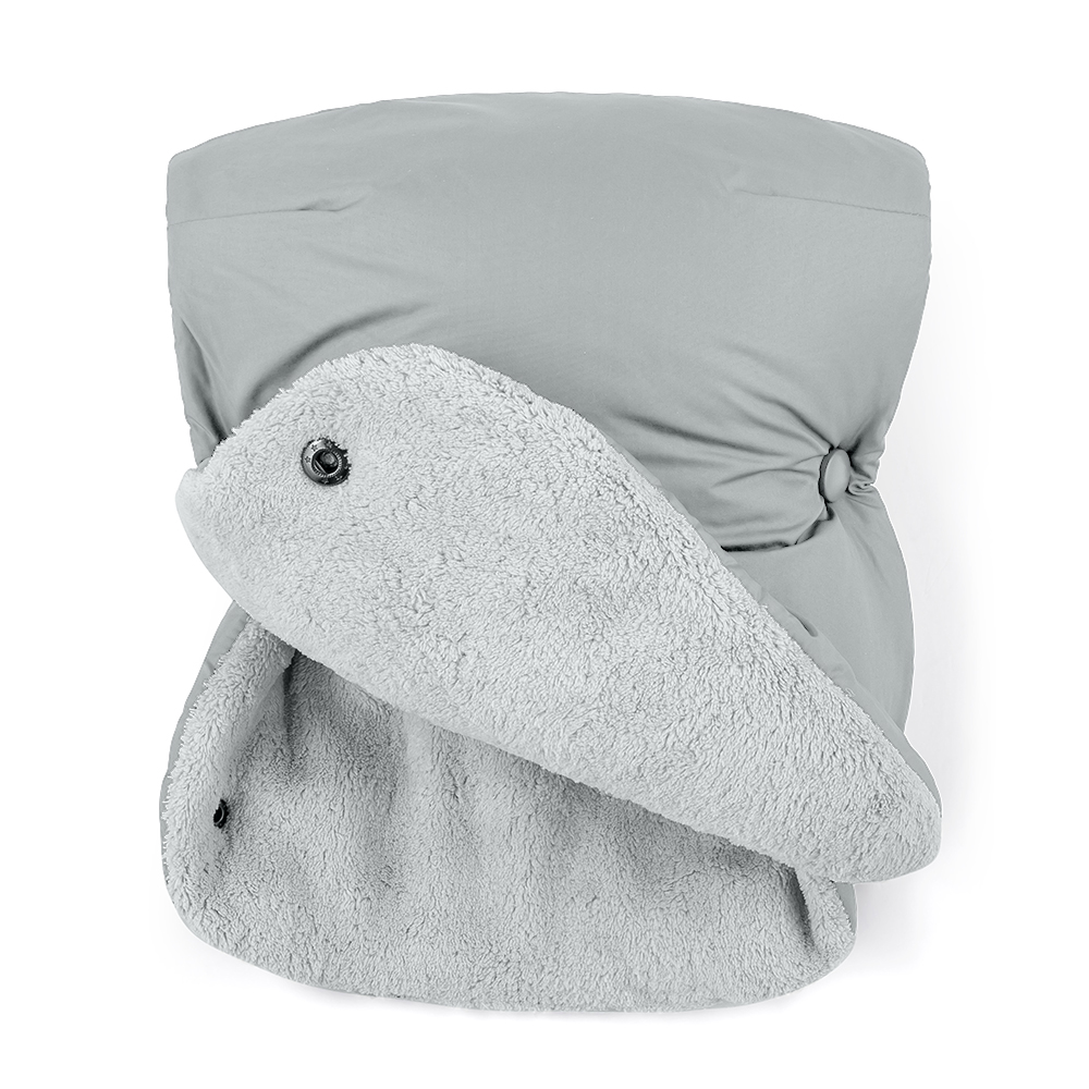 PETITE&MARS Mufka/rękawice Jasie do wózka Quiet Grey - obrazek 7