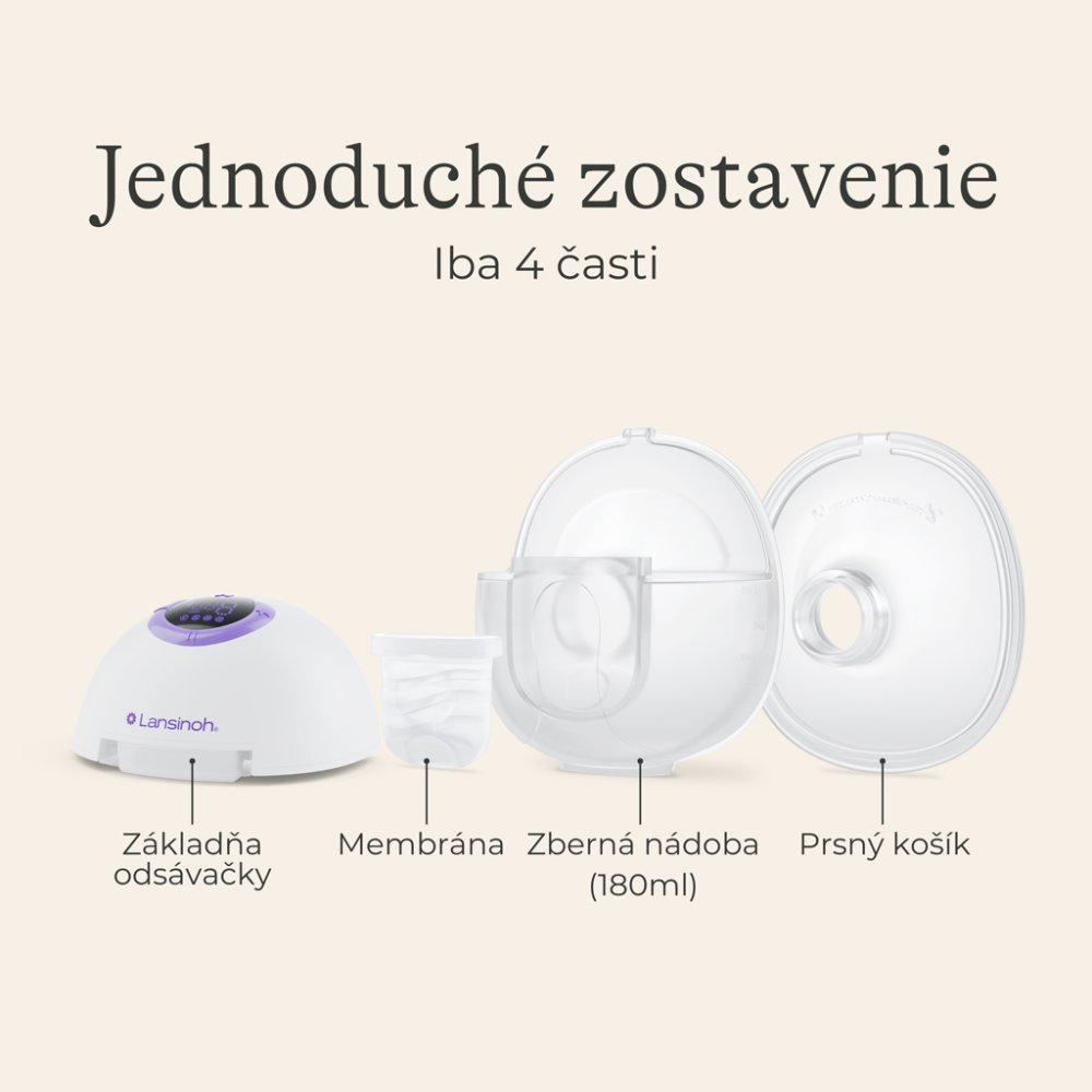 LANSINOH Tiralatte elettrico doppio handsfree Duo - immagine 5