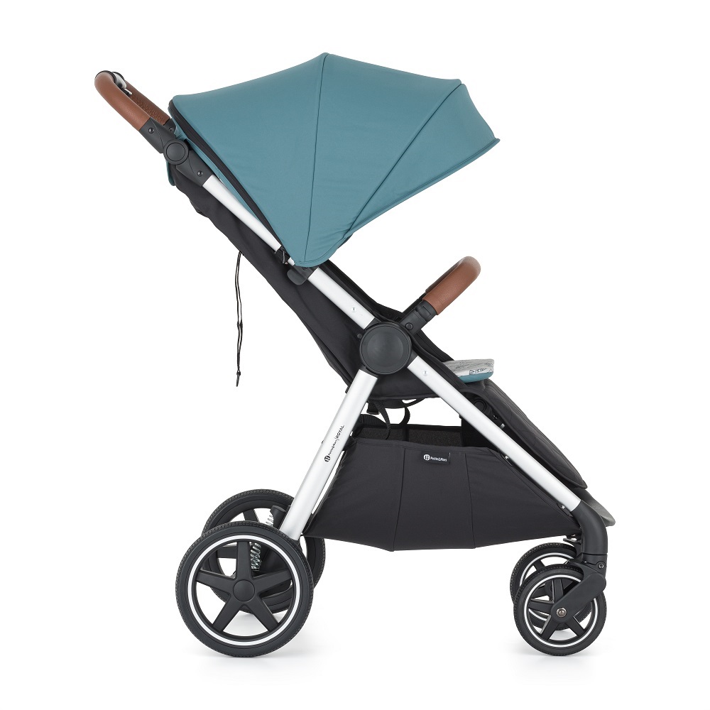 PETITE&MARS Wózek spacerowy Royal3 Silver Ocean Blue - obrazek 4