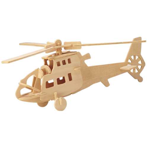 Woodcraft Puzzle 3D en bois Hélicoptère