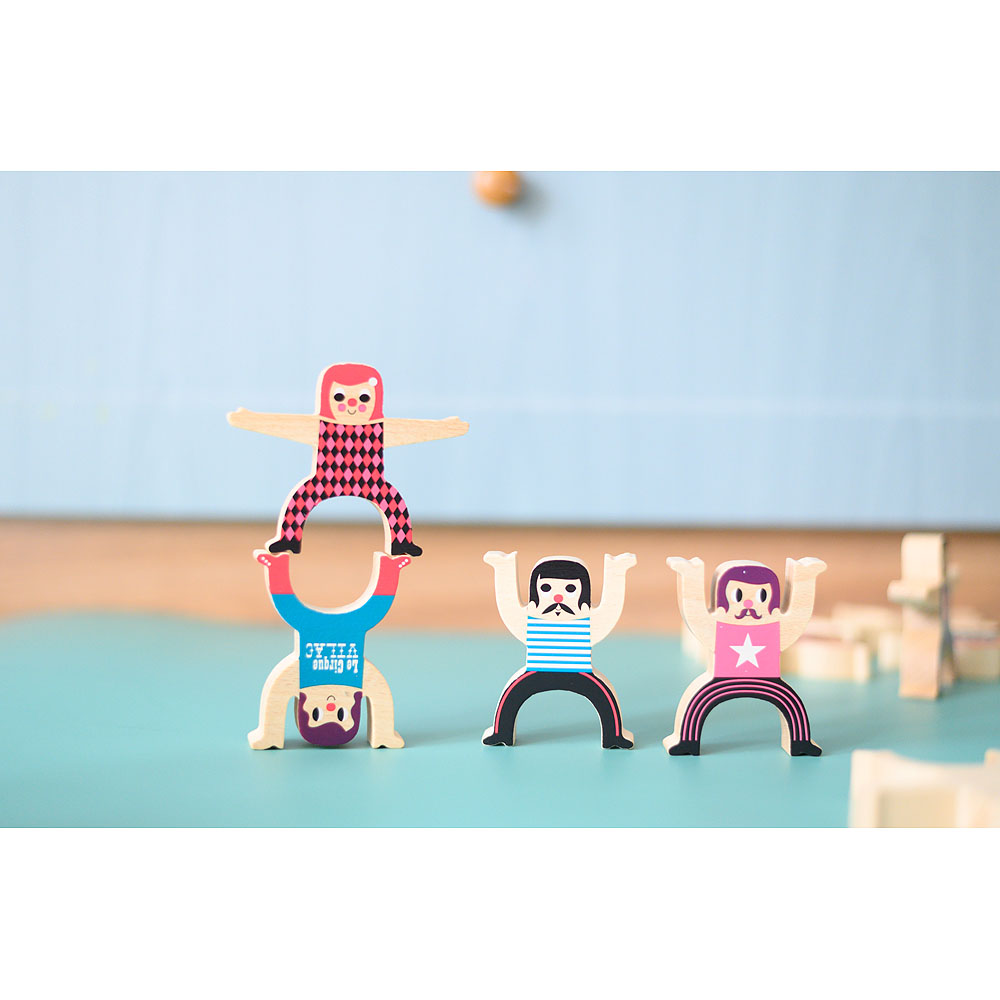 Vilac Figuras de Madera Acróbatas - Imagen 7