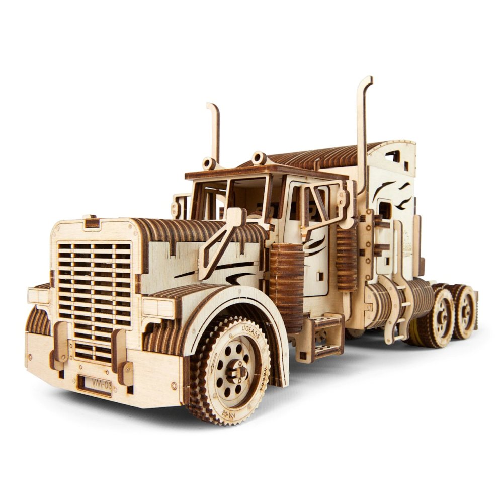 Ugears 3D Puzzle de Madera Mecánico VM-03 Tractor Heavy Boy