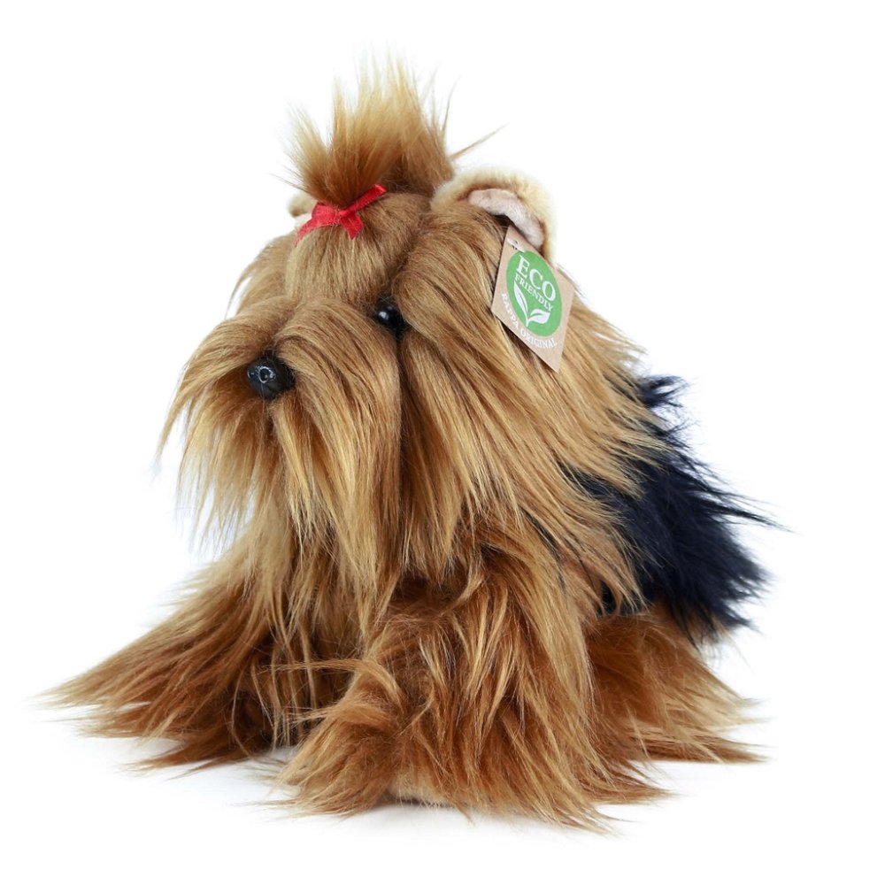 Rappa Chien en peluche Yorkshire Terrier assis 23 cm ECO-FRIENDLY