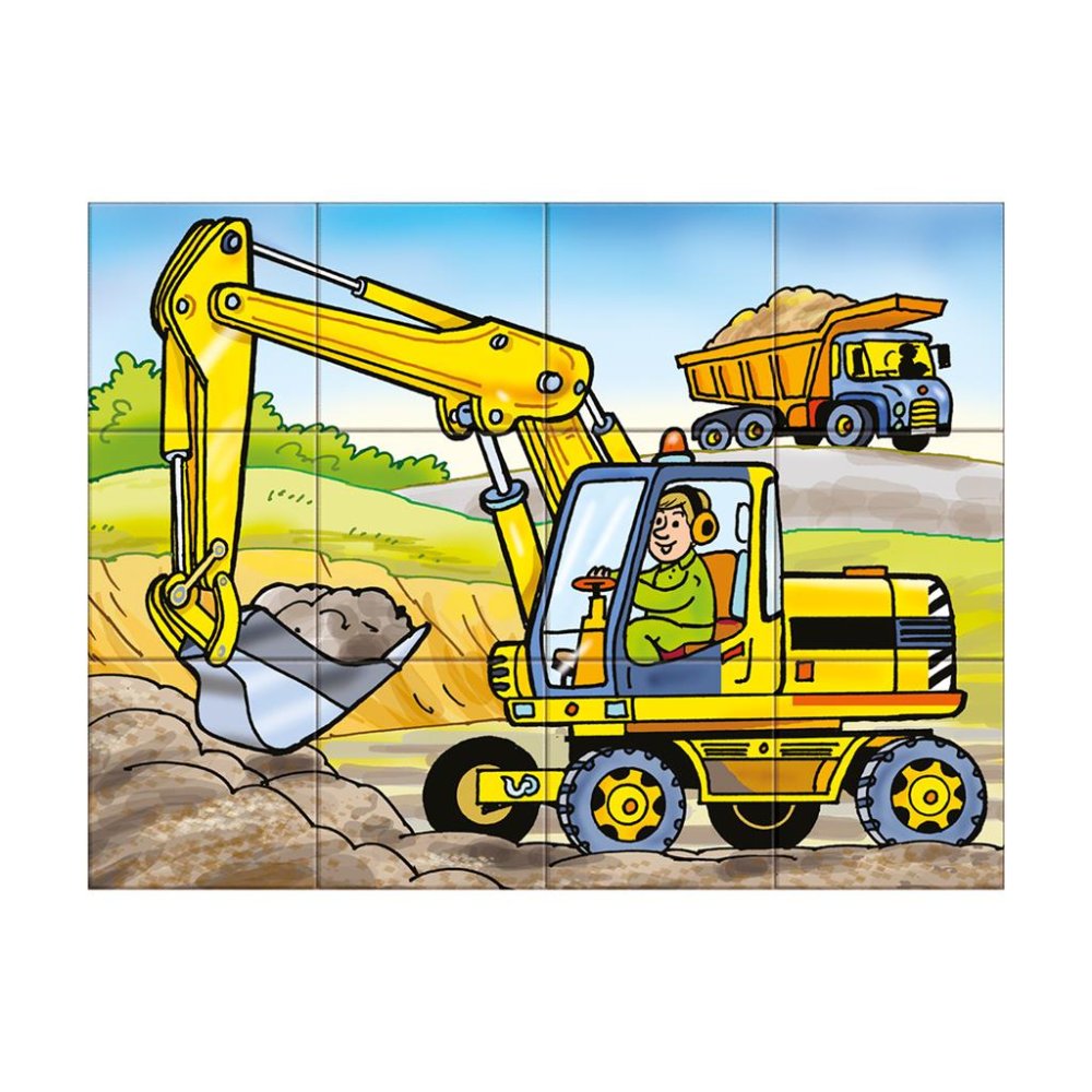 Dino Dřevěné kostky Mašinka (obrázek 9)