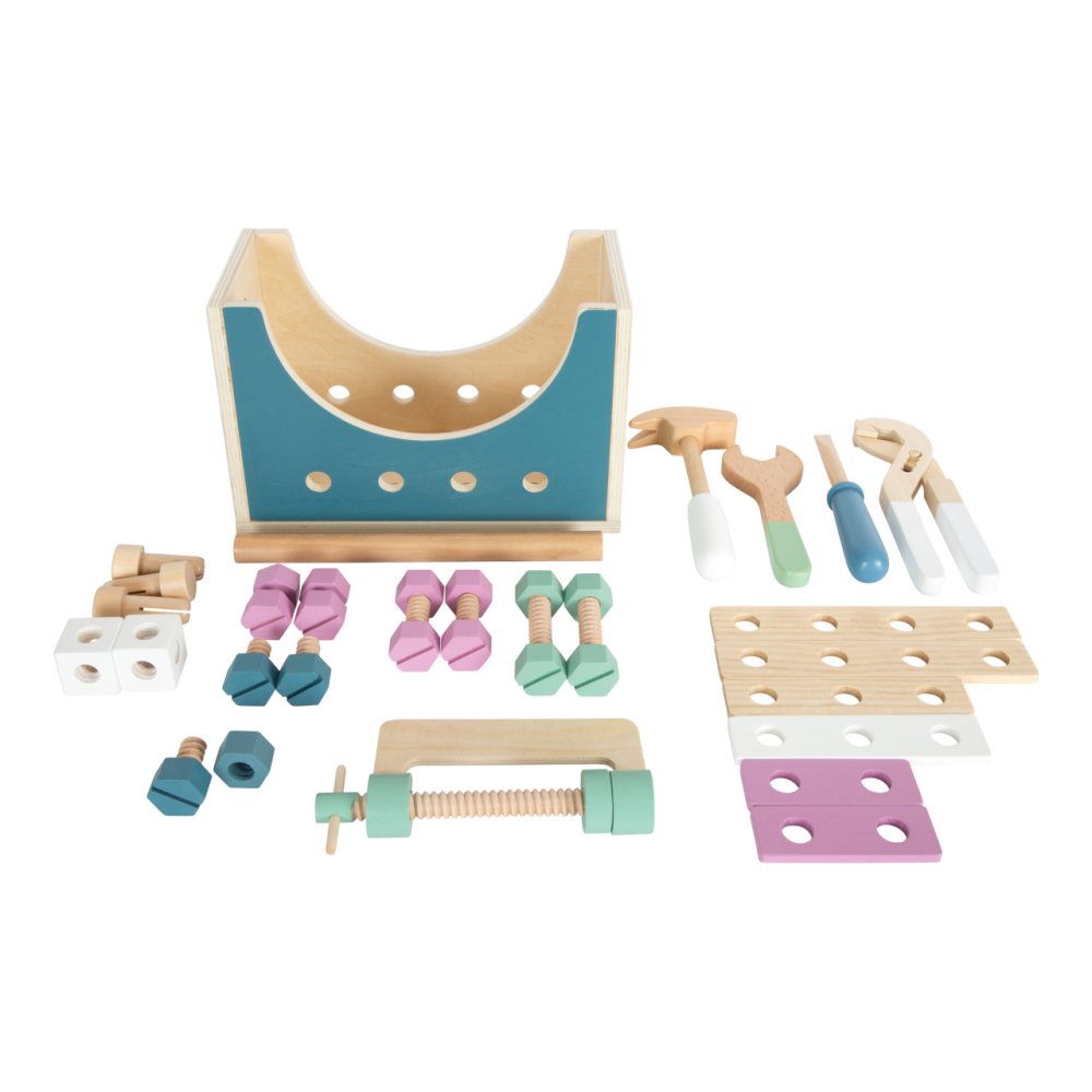 small foot Bedýnka s nářadím 2v1 Nordic (obrázek 8)