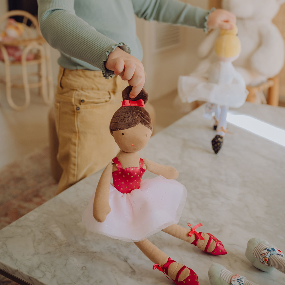 Doudou Jolijou Lalka baletnica Anais 35 cm - obrazek 4