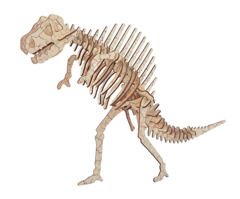 Woodcraft Drewniane Puzzle 3D Spinosaurus
