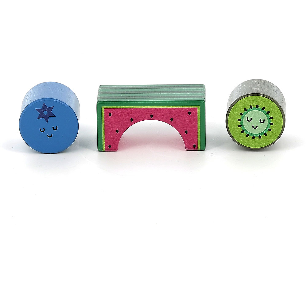 Vilac Dźwiękowe Kostki Owoce - obrazek 5