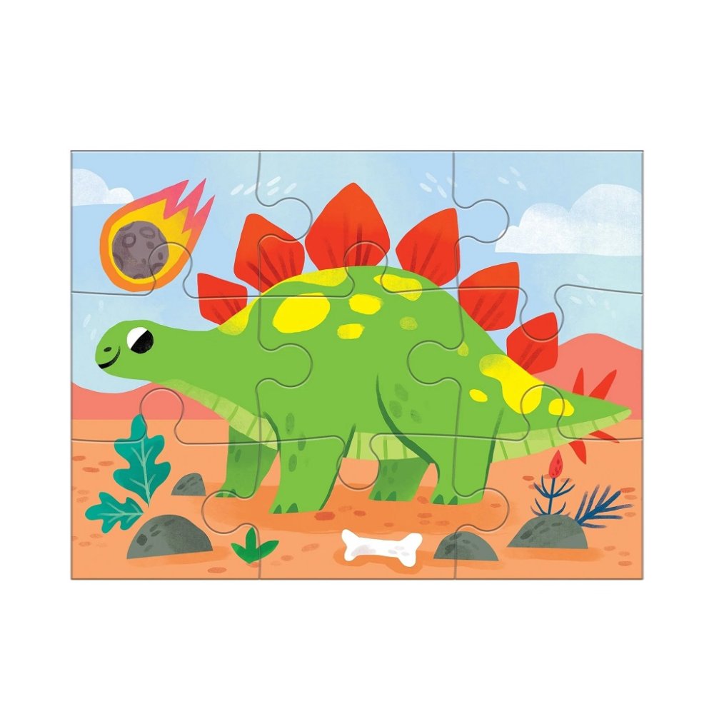 Mudpuppy Puzzle Dinoszaurusz 4 az 1-ben készlet - Image 3