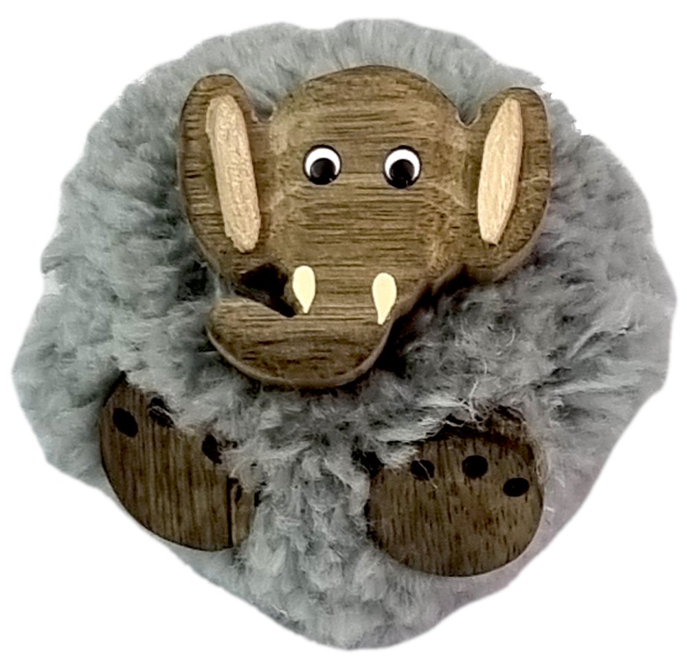 2Kids Toys Holzmagnet Großer Pompon Elefant