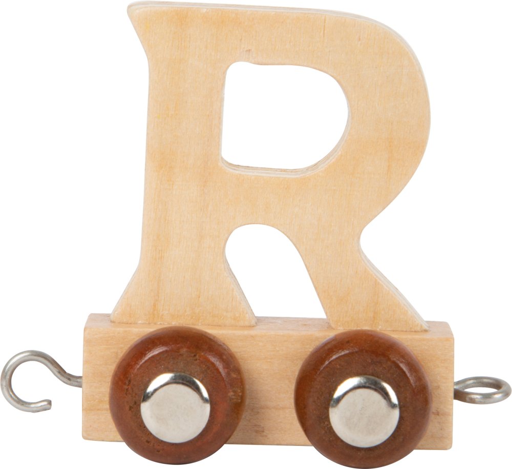 small foot Train en bois alphabet lettre R