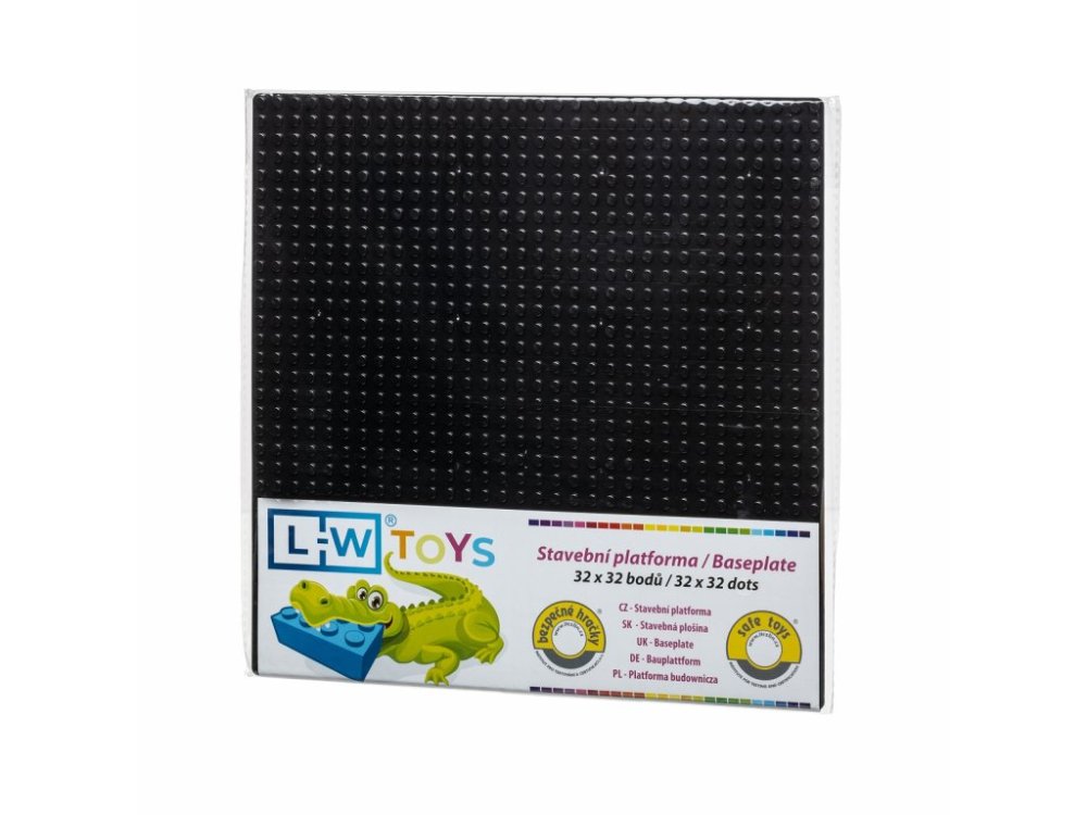 L-W Toys Piastra base 32x32 nera