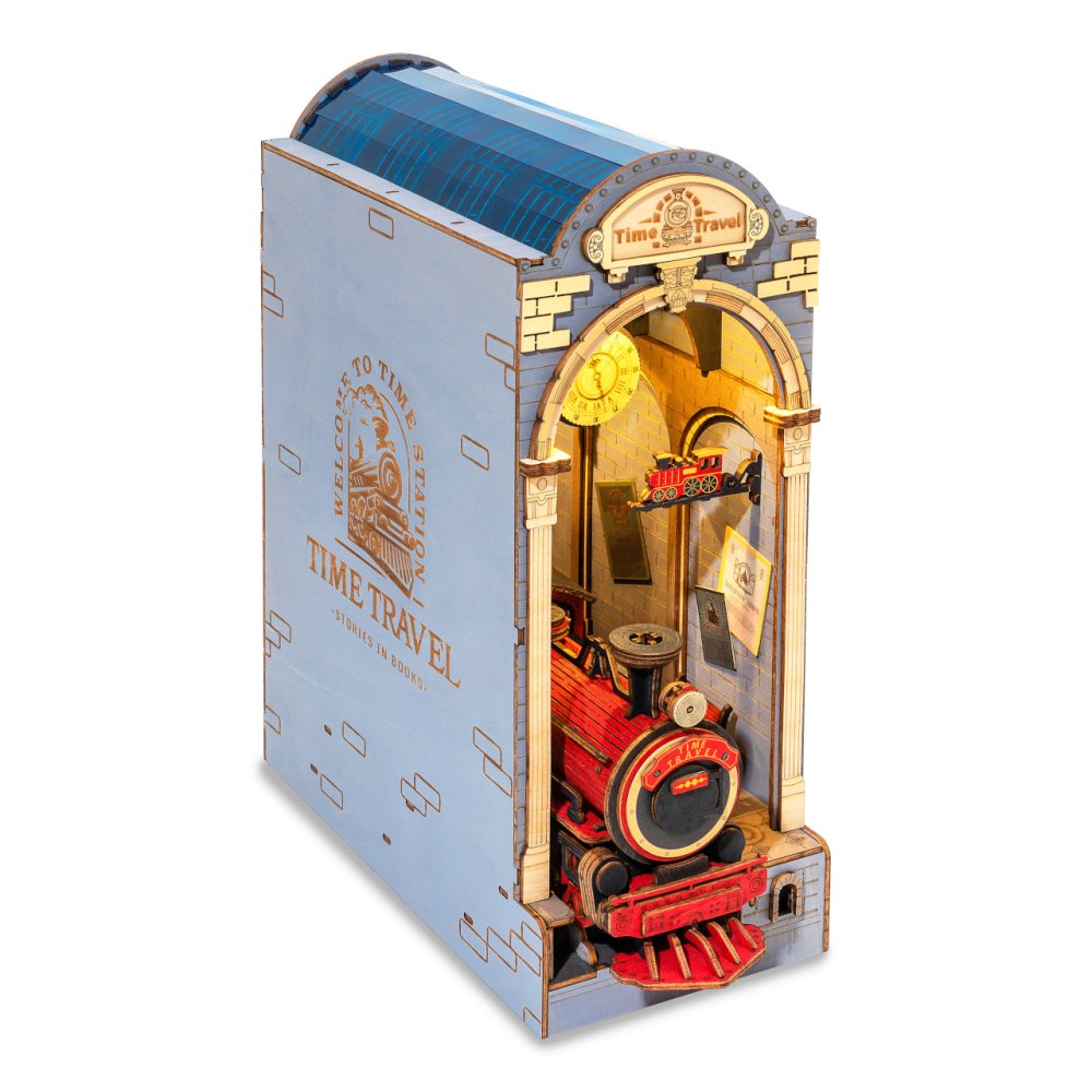 RoboTime 3D Puzzle Könyvtámasz Miniatűr házikó - Image 4