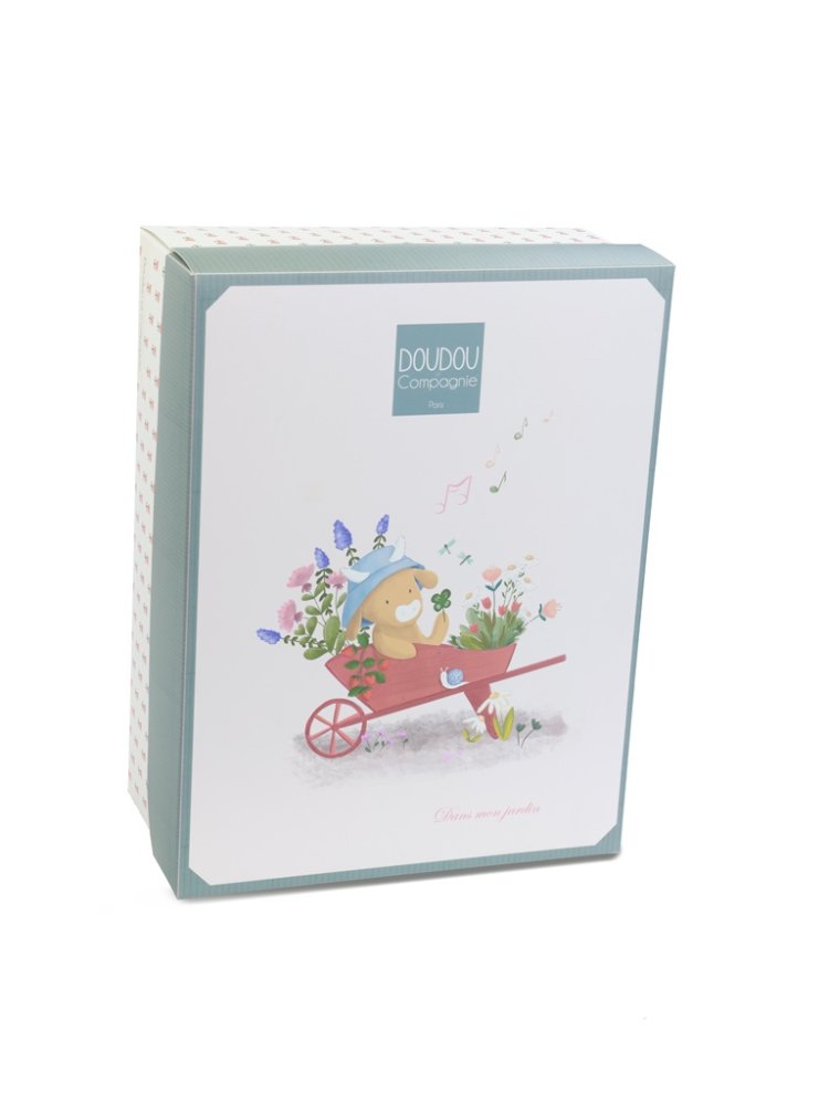 Doudou Geschenkset Plüschkuh Aneth mit Melodie 20 cm – Bild 5