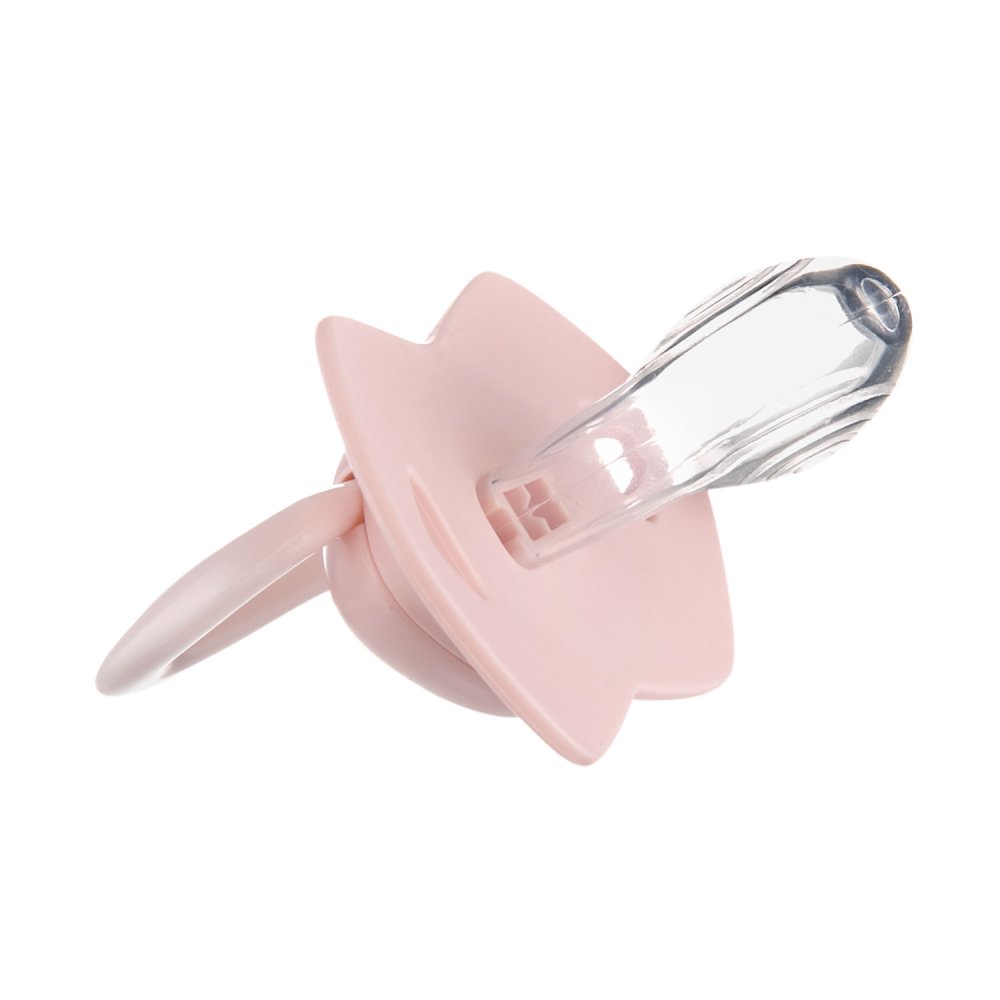 CANPOL BABIES Set de chupetes de silicona simétricos 18m+ Bonjour Paris rosa - Imagen 5