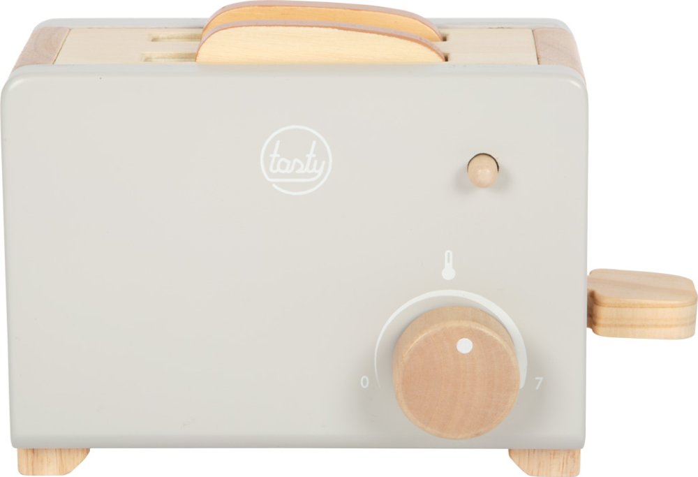 small foot Drewniany toster Tasty szary - obrazek 6