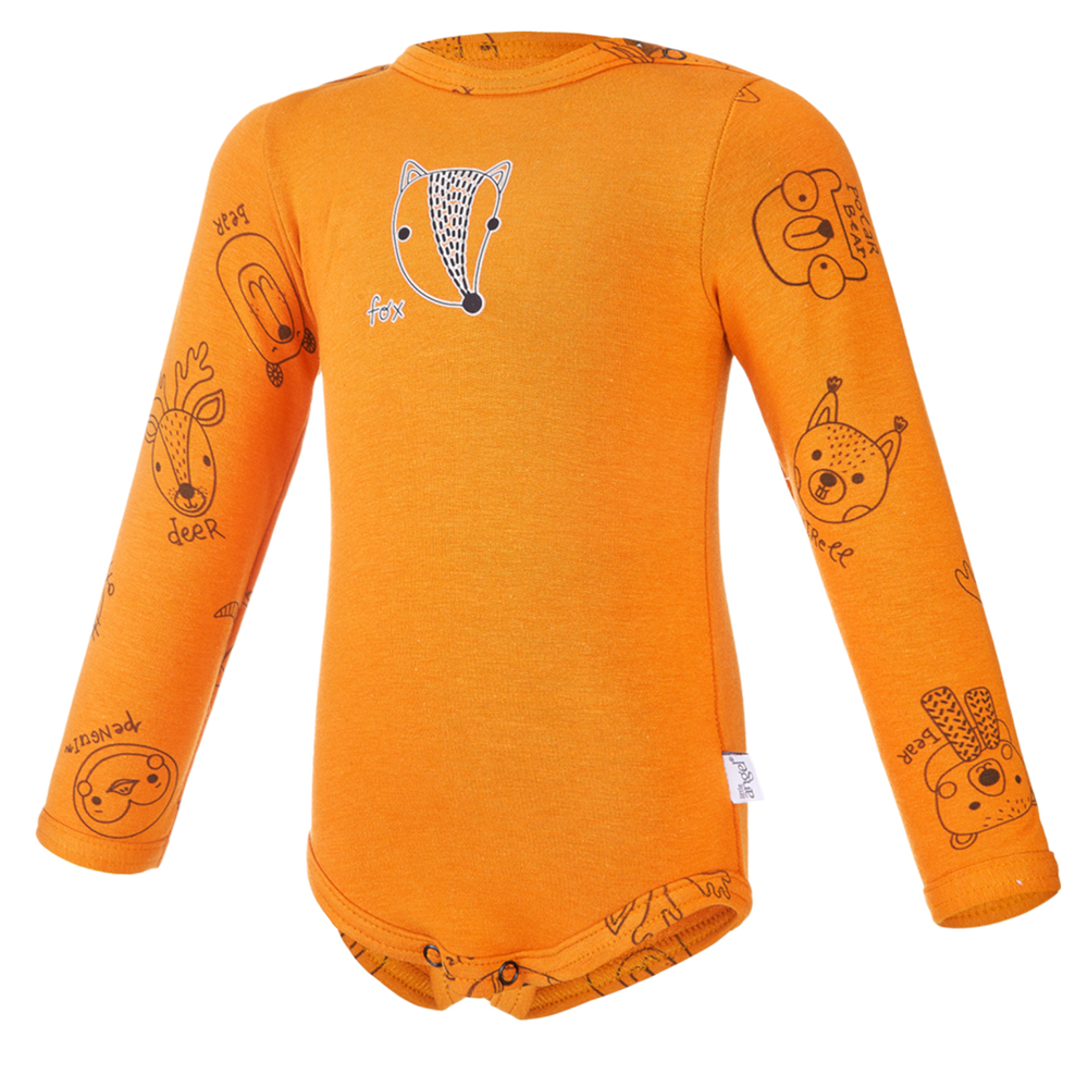 Body avec image IMPRESSION Outlast® - miel/animaux couleur miel 86