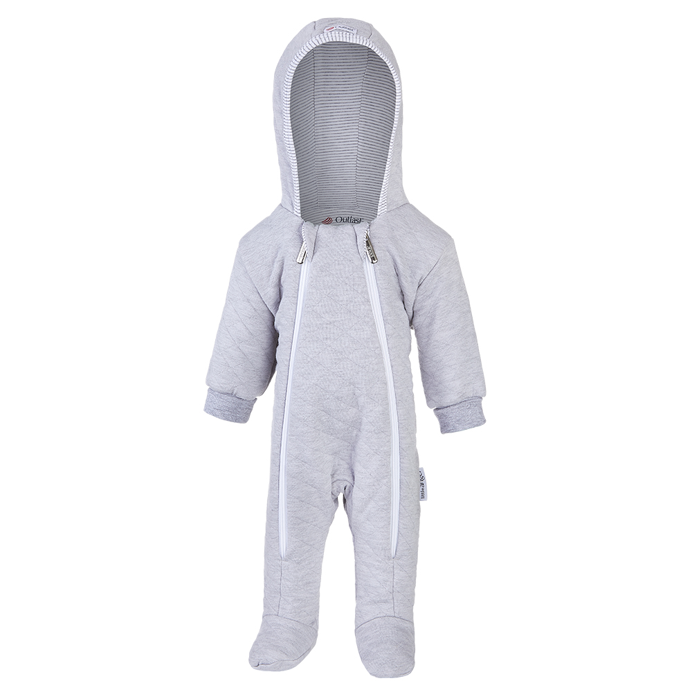 Tutina foderata Outlast® - grigio mélange chiaro 62