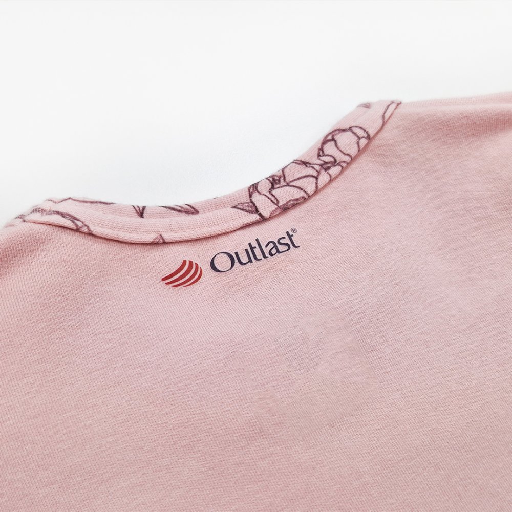 T-shirt fille smyk DR TISK Outlast® - vieux rose clair 98 – Image 4