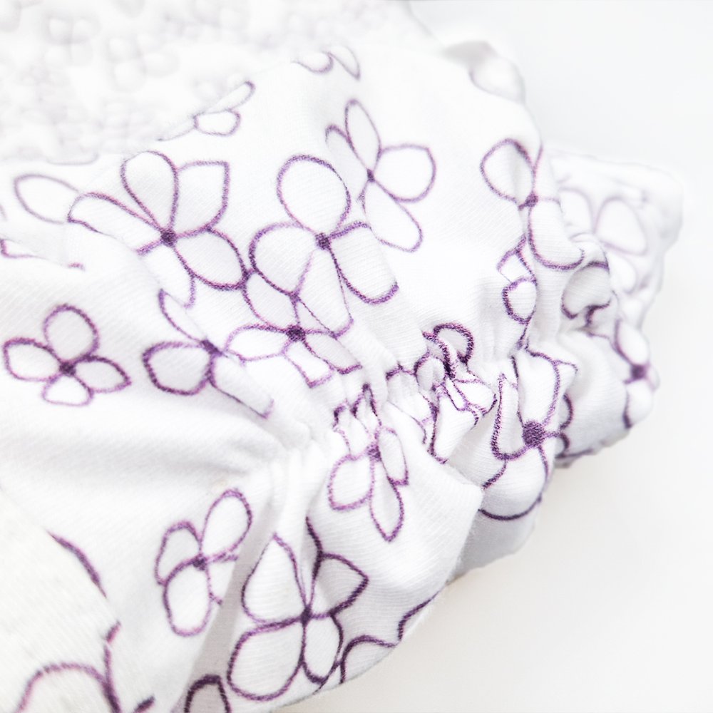 Lányka vékony póló NYOMTATÁS KR Outlast® - fehér virágok 104 - Image 4