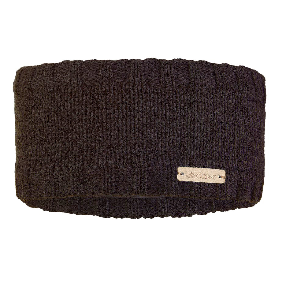 Diadema de punto liso Outlast ® - negro 5 | 49-53 cm