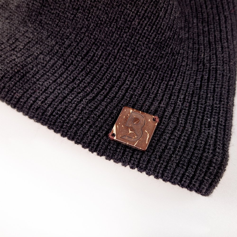 Mütze gestrickt UNI Outlast ® - Schwarz 5 | 49-53 cm – Bild 6