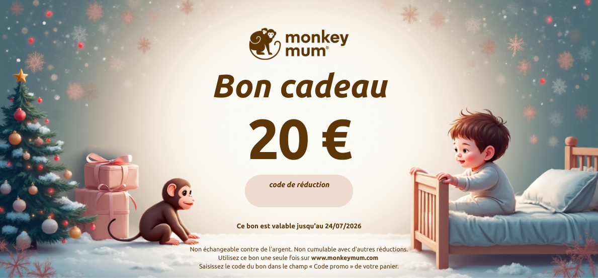 Chèque-cadeau d'une valeur de 20 EUR Singe