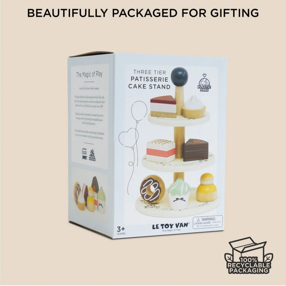 Le Toy Van Třípatrový stojan na dorty (obrázek 5)