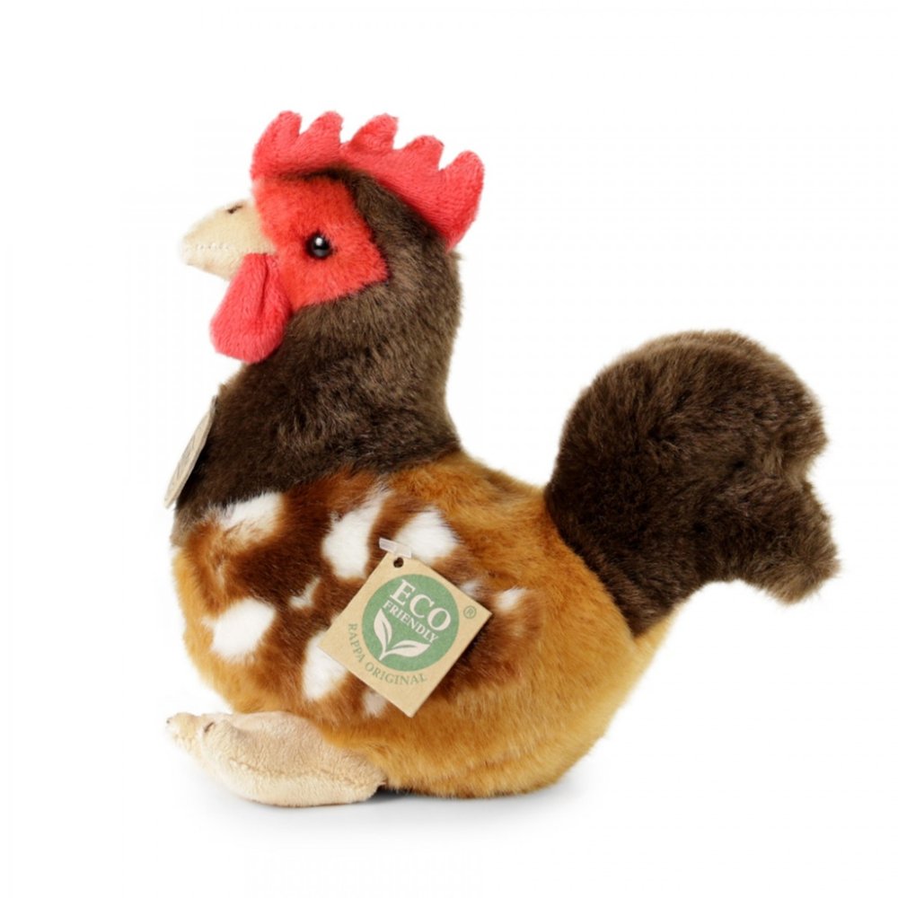 Rappa Plyšová slepice 18 cm ECO-FRIENDLY (obrázek 3)
