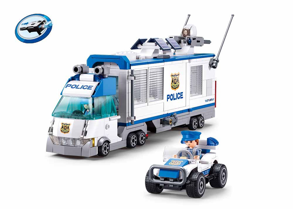 Sluban Metropolis M38-B1219 Mobilní velitelské centrum zásahové jednotky (obrázek 2)