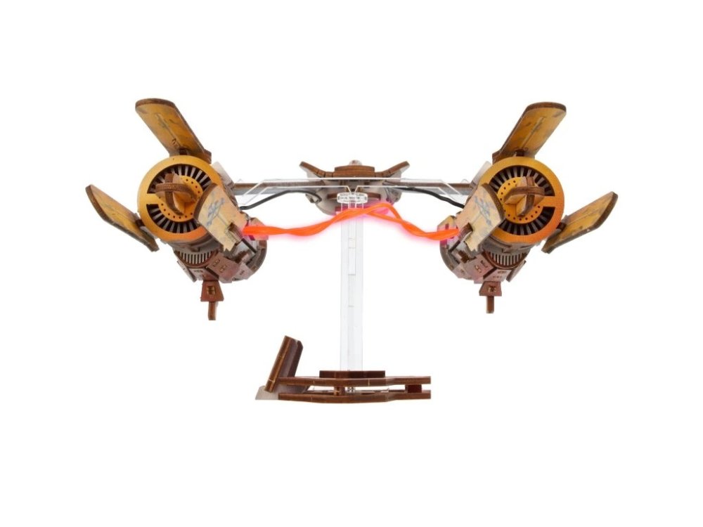 Ugears 3D dřevěná mechanická skládačka Star Wars Závodní kluzák Anakin Skywalker (obrázek 2)