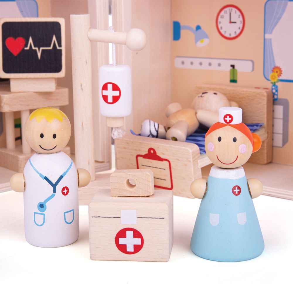 Bigjigs Toys Medvědí nemocnice (obrázek 6)