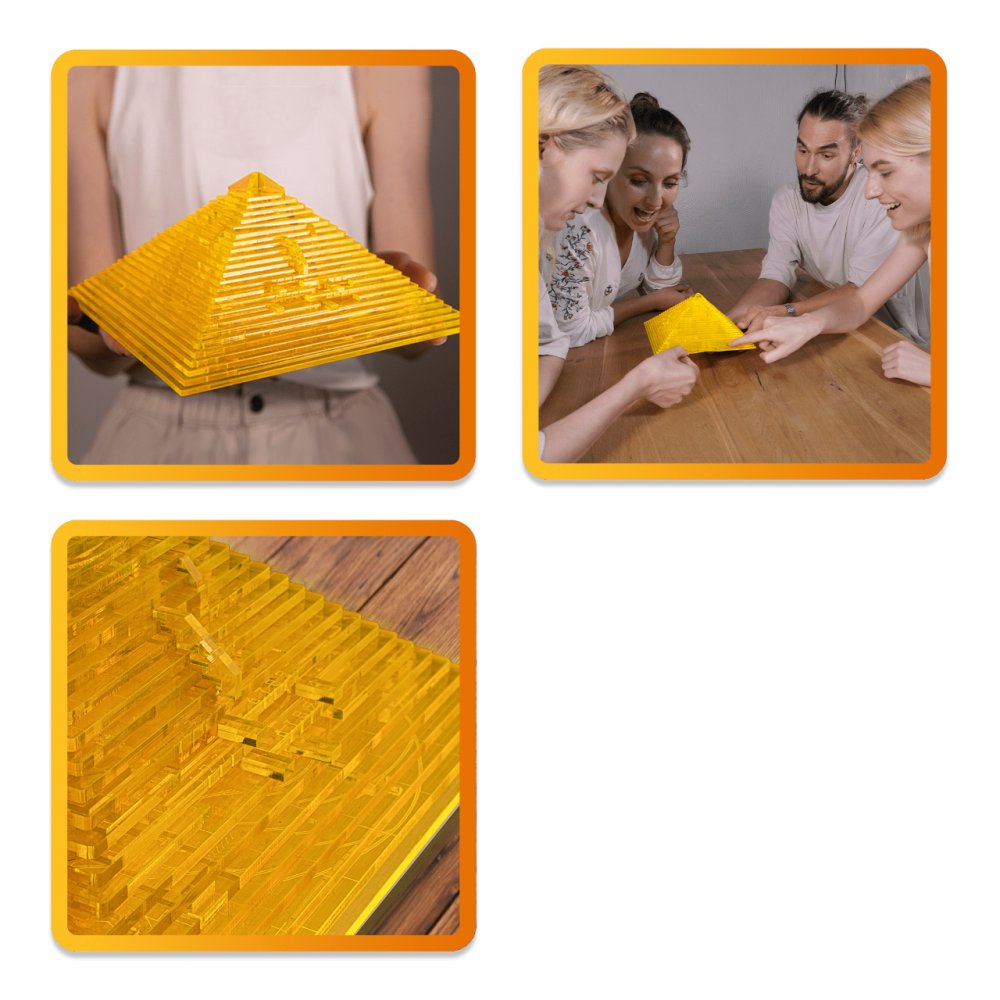 EscapeWelt Plexi-hlavolam Pyramida (obrázek 4)