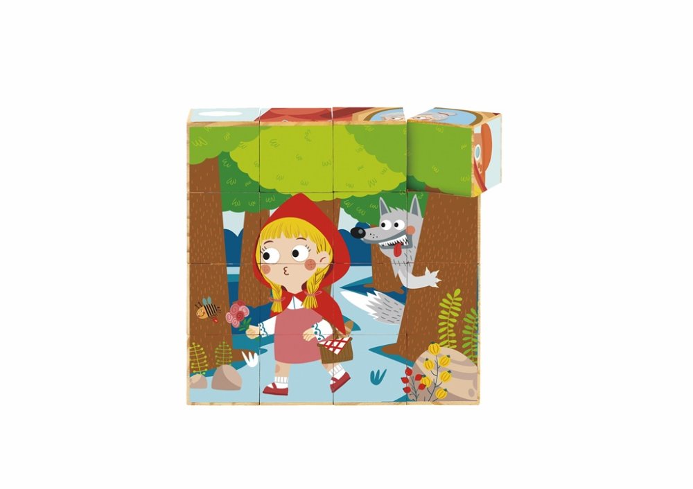 2Kids Toys Kostky Pohádka o Červené karkulce (obrázek 3)